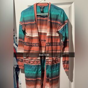 Wrangler Multicolor Striped Cardigan
